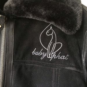 Vintage Leather Babyphat Jacket